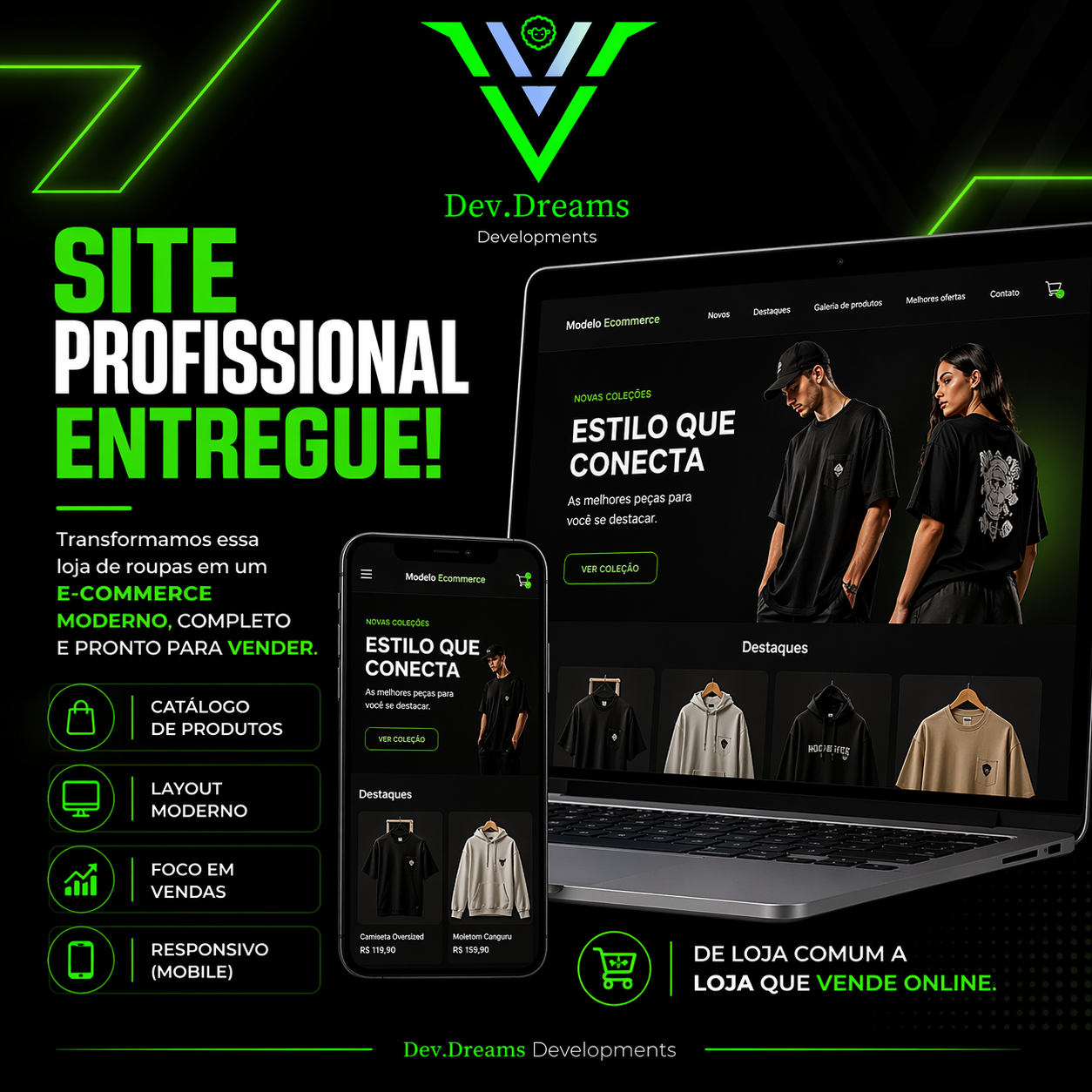 Exemplo de projeto Dev.Dreams